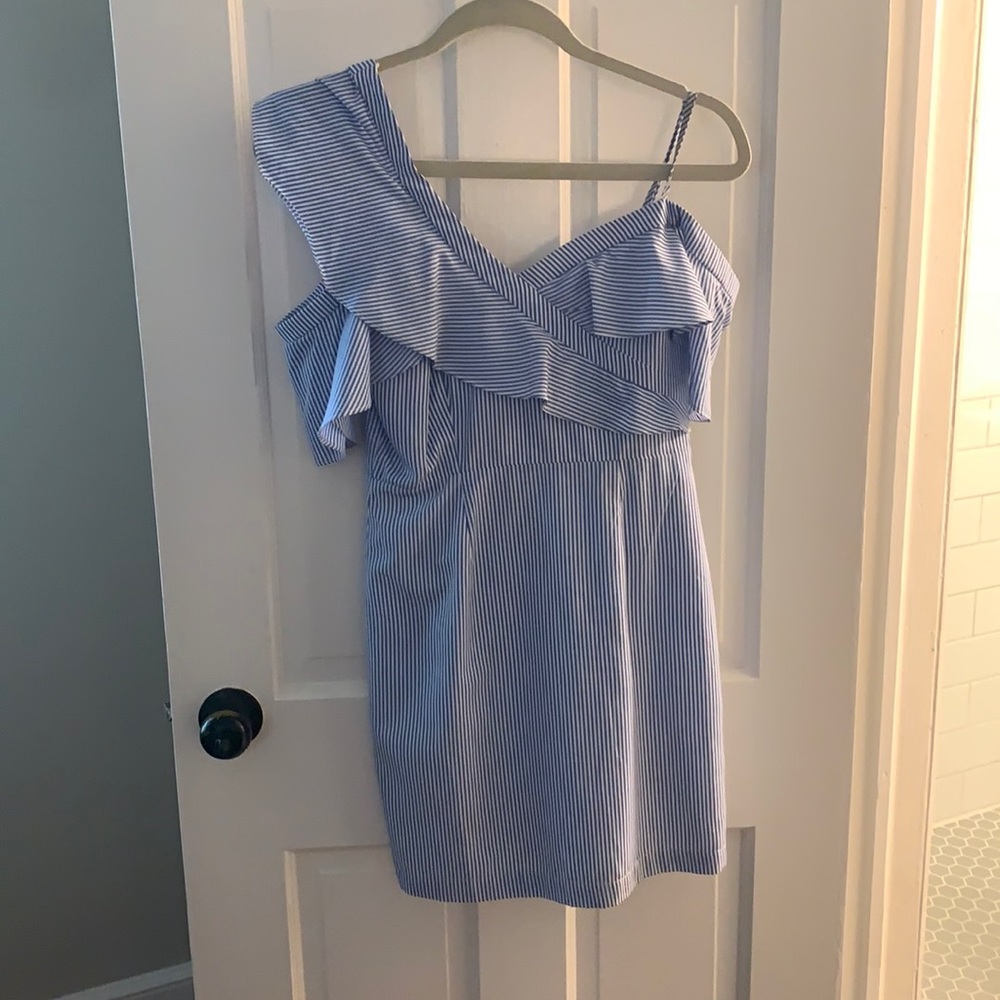 Vestique Seersucker Dress